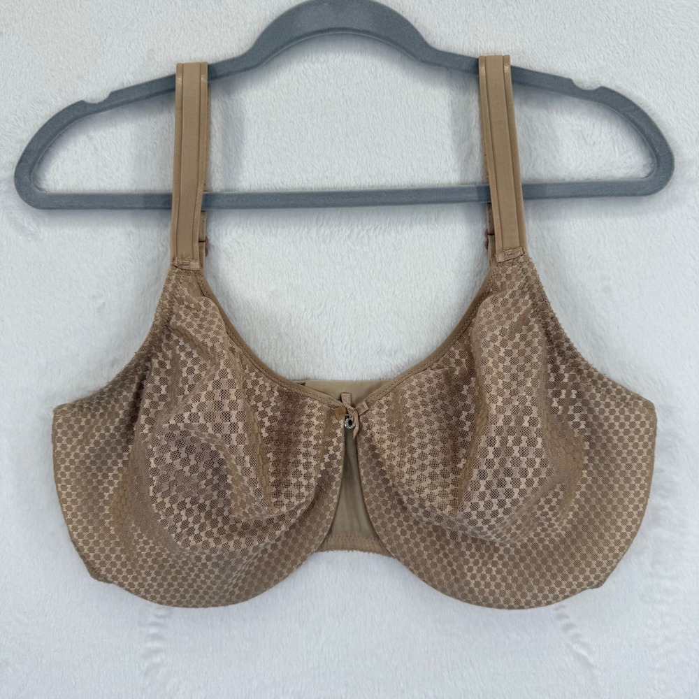 Chantelle Beige Lace Underwire Bra Womens Size 38H